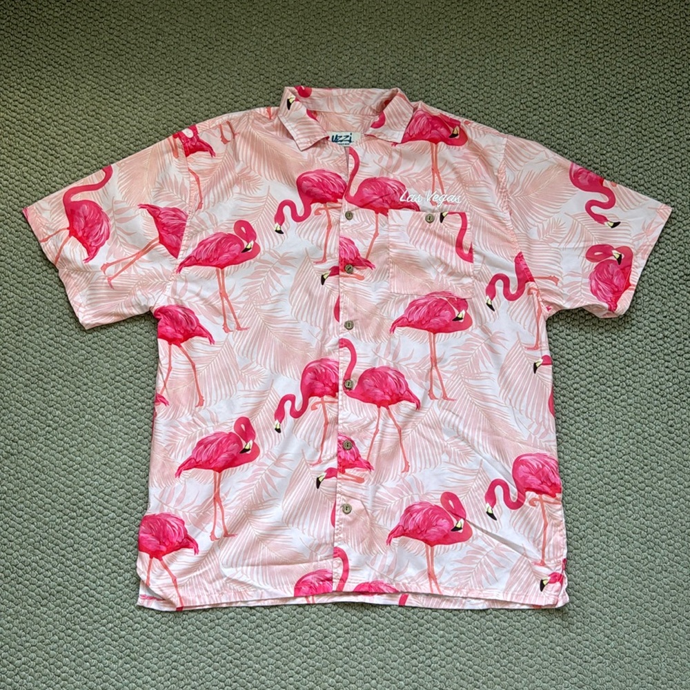 Las Vegas Flamingo Hawaiian Shirt